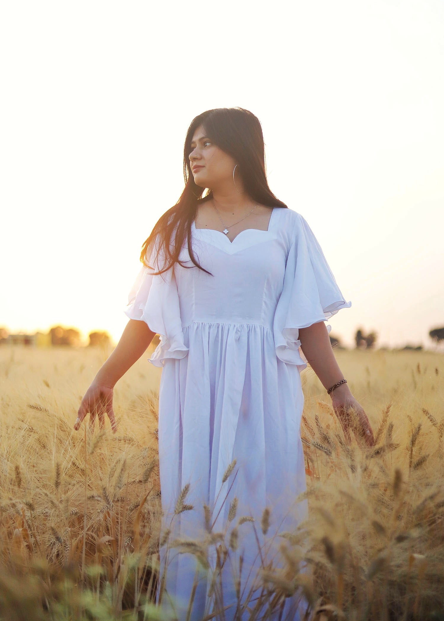 Pure Elegance White Maxi Dress - Vastronomy - Dress