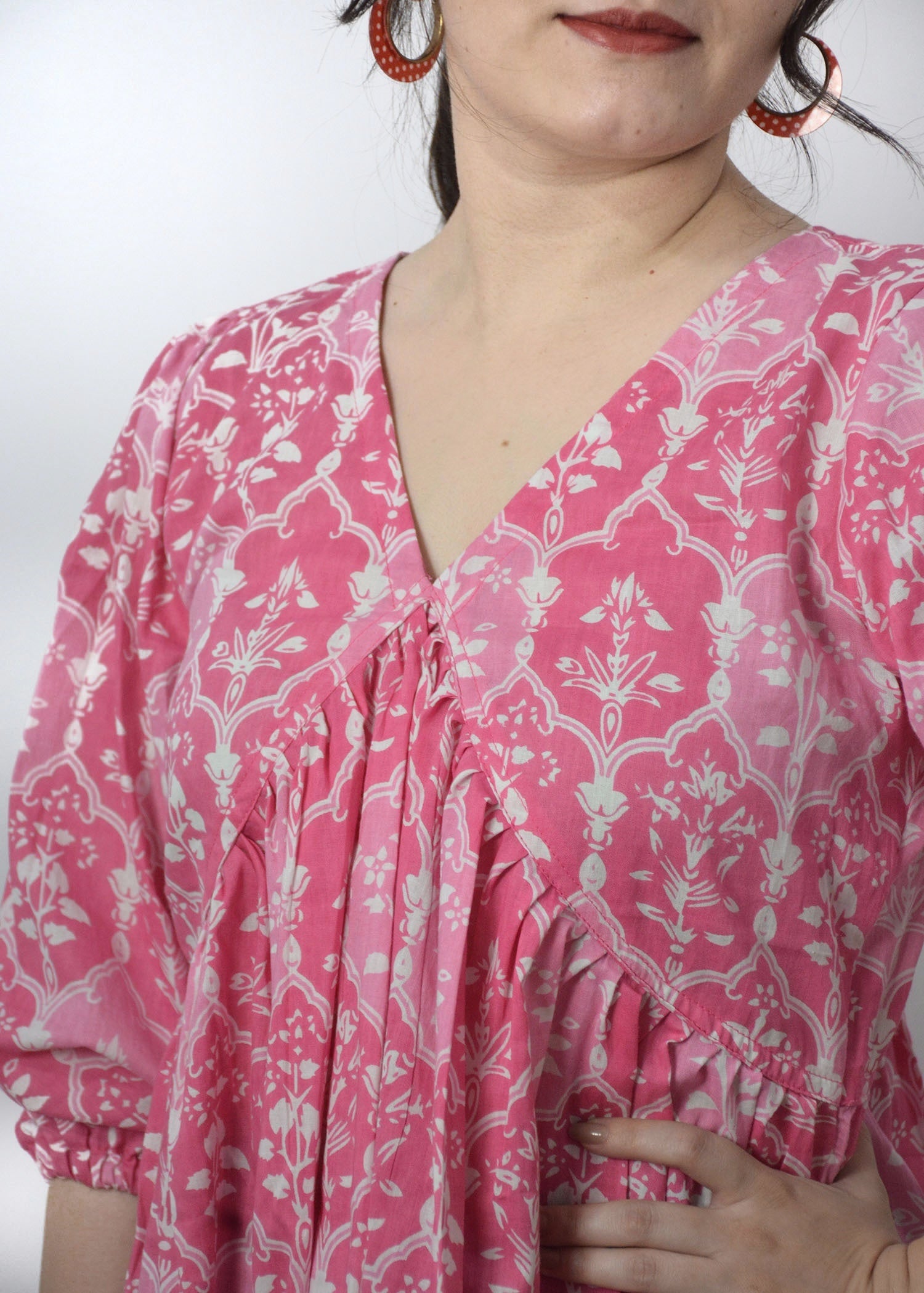 Pink Peony Mini Dress - Vastronomy - Dress