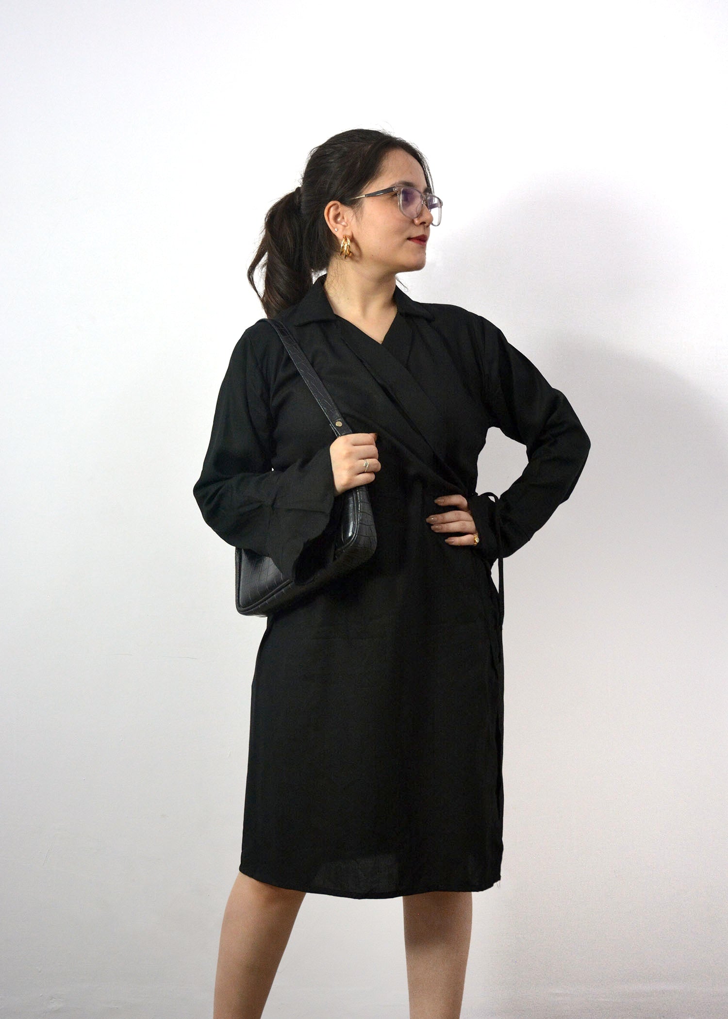 Noir Elegance Formal Dress - Vastronomy - Dress