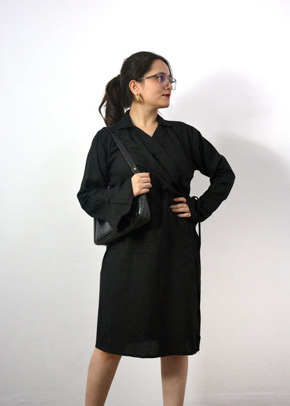 Noir Elegance Formal Dress - Vastronomy - Dress