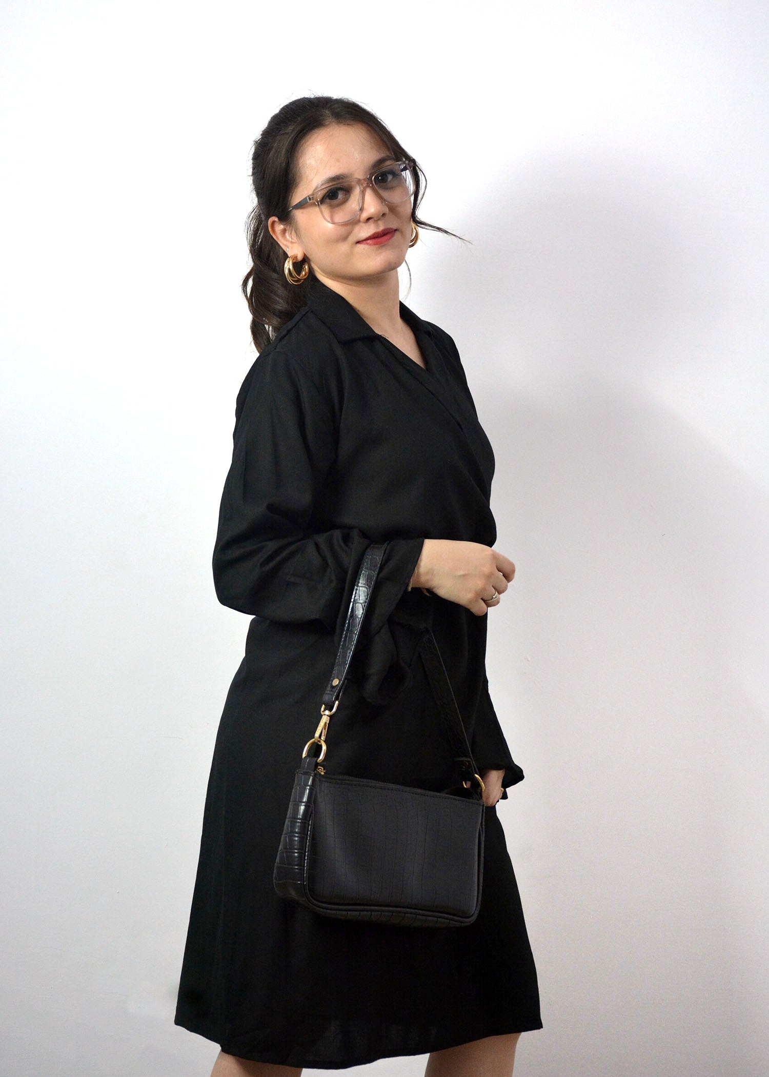 Noir Elegance Formal Dress - Vastronomy - Dress