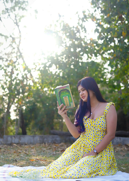 Yellow Daisy Dream Floral Dress - Vastronomy - Dress