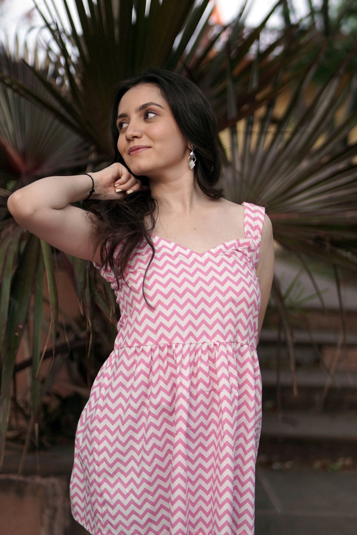 Aaruni - Sleeve Less Short Kurti - Vastronomy - Short Kurti