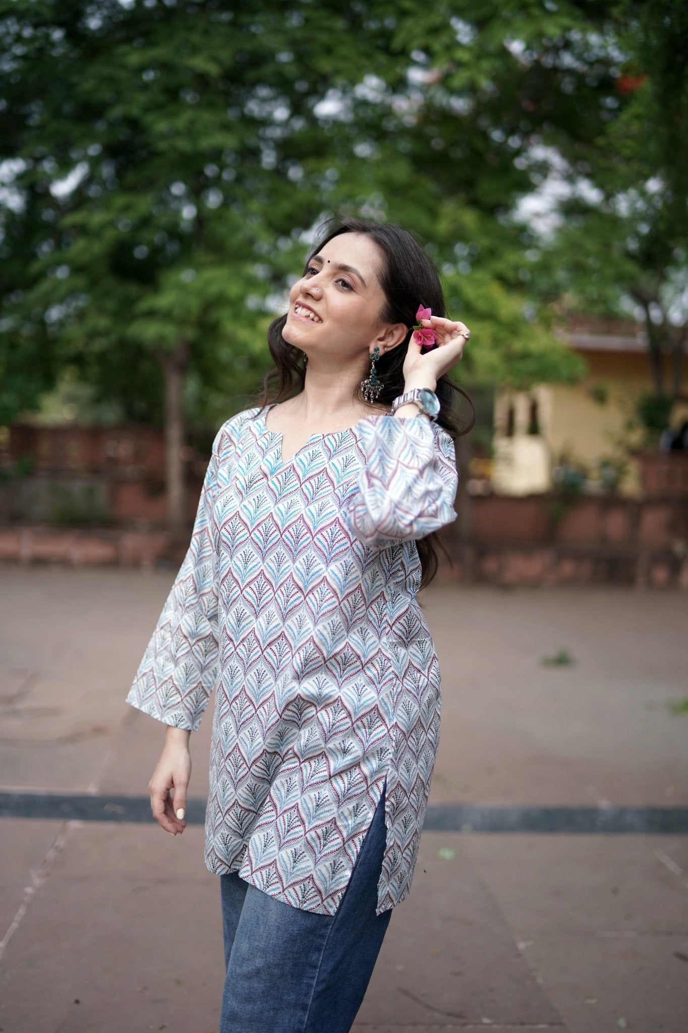 Jalrang - Short Kurti - Vastronomy - Short Kurti