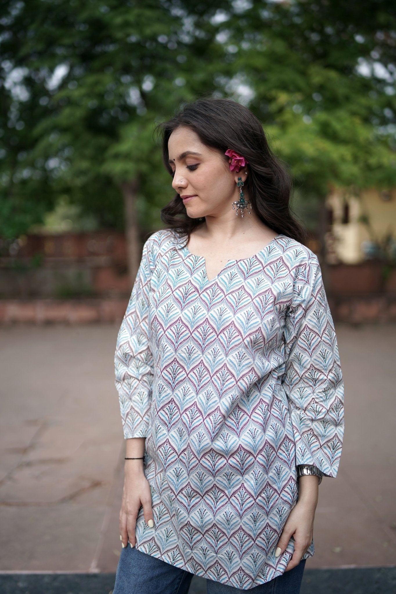 Jalrang - Short Kurti - Vastronomy - Short Kurti