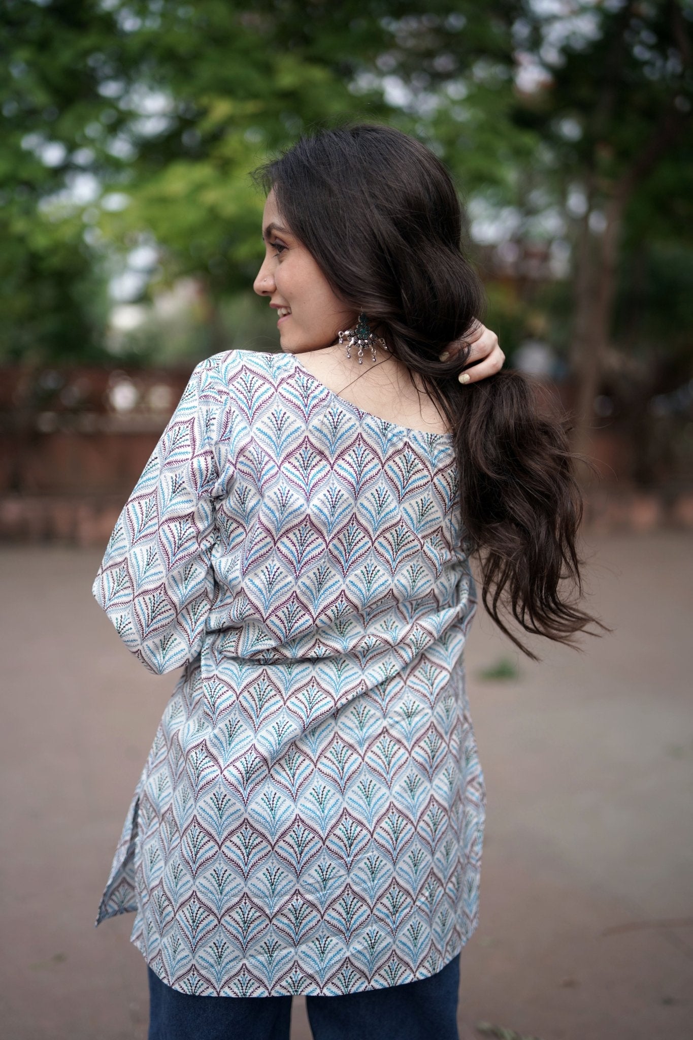 Jalrang - Short Kurti - Vastronomy - Short Kurti